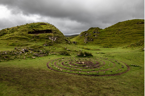 Fairy glen in Uig, Skye, Scotland
