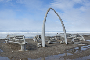 Whale bone arch, Barrow, Alaska
