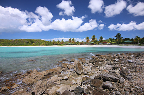 Caracas beach, Vieques island, Puerto Rico