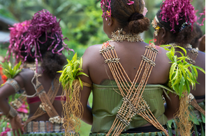 Traditional dance in Santa Ana, Solomon Islands