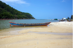 Bu Lu river delta near Chan May Bay, Vietnam
