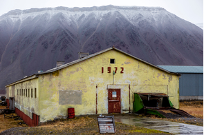 Abandoned mining settlement of Pyramiden, Svalbard