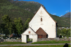 Kinsarvik village, Norway