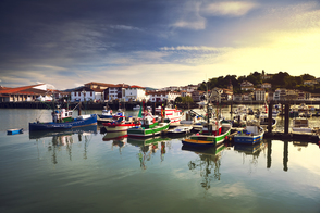 Saint-Jean-de-Luz harbour, France
