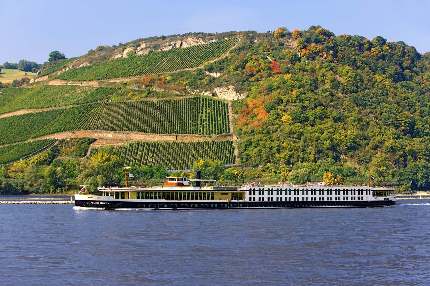Uniworld River Queen on the Rhine