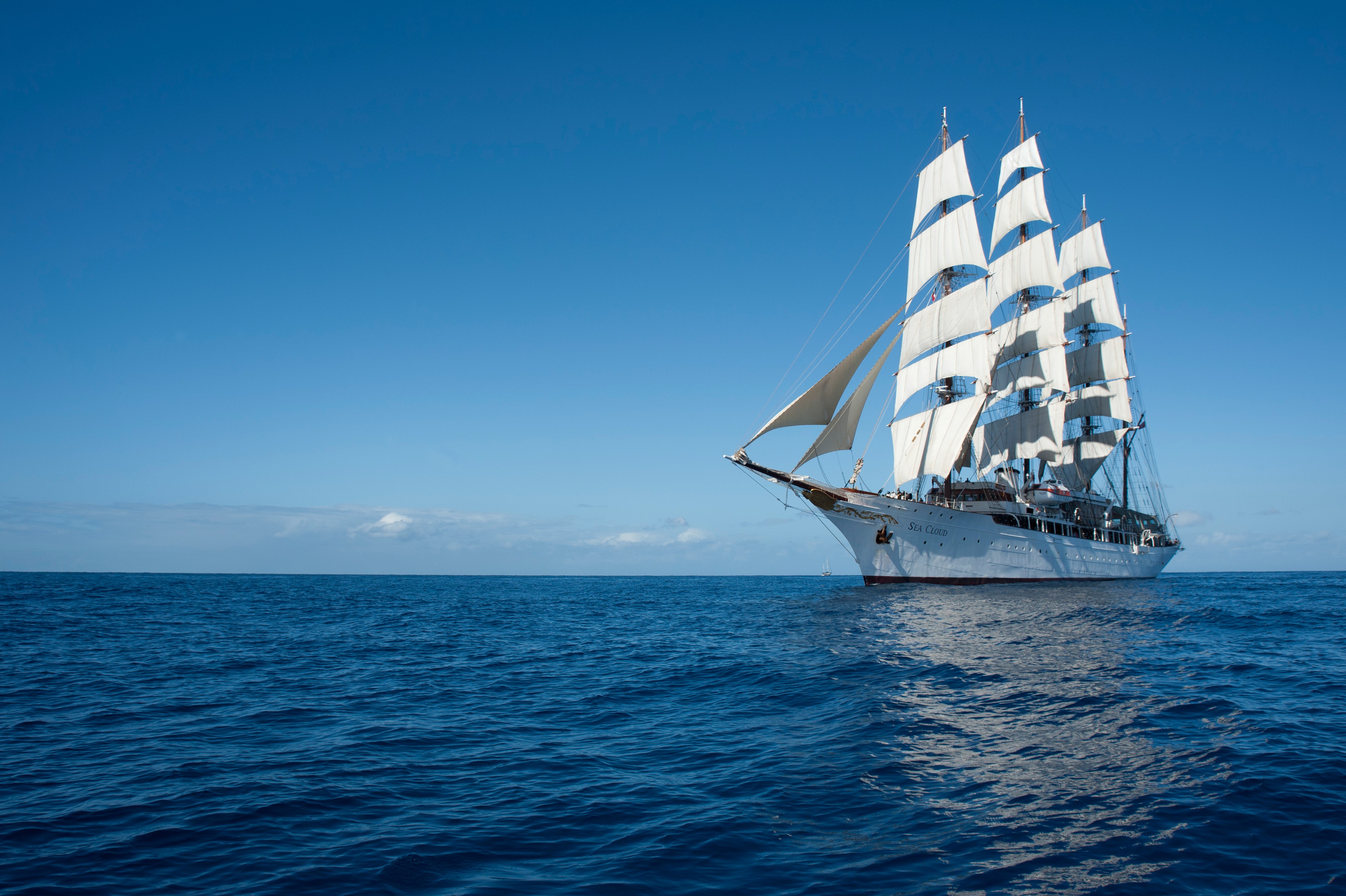 Sea Cloud at Sea