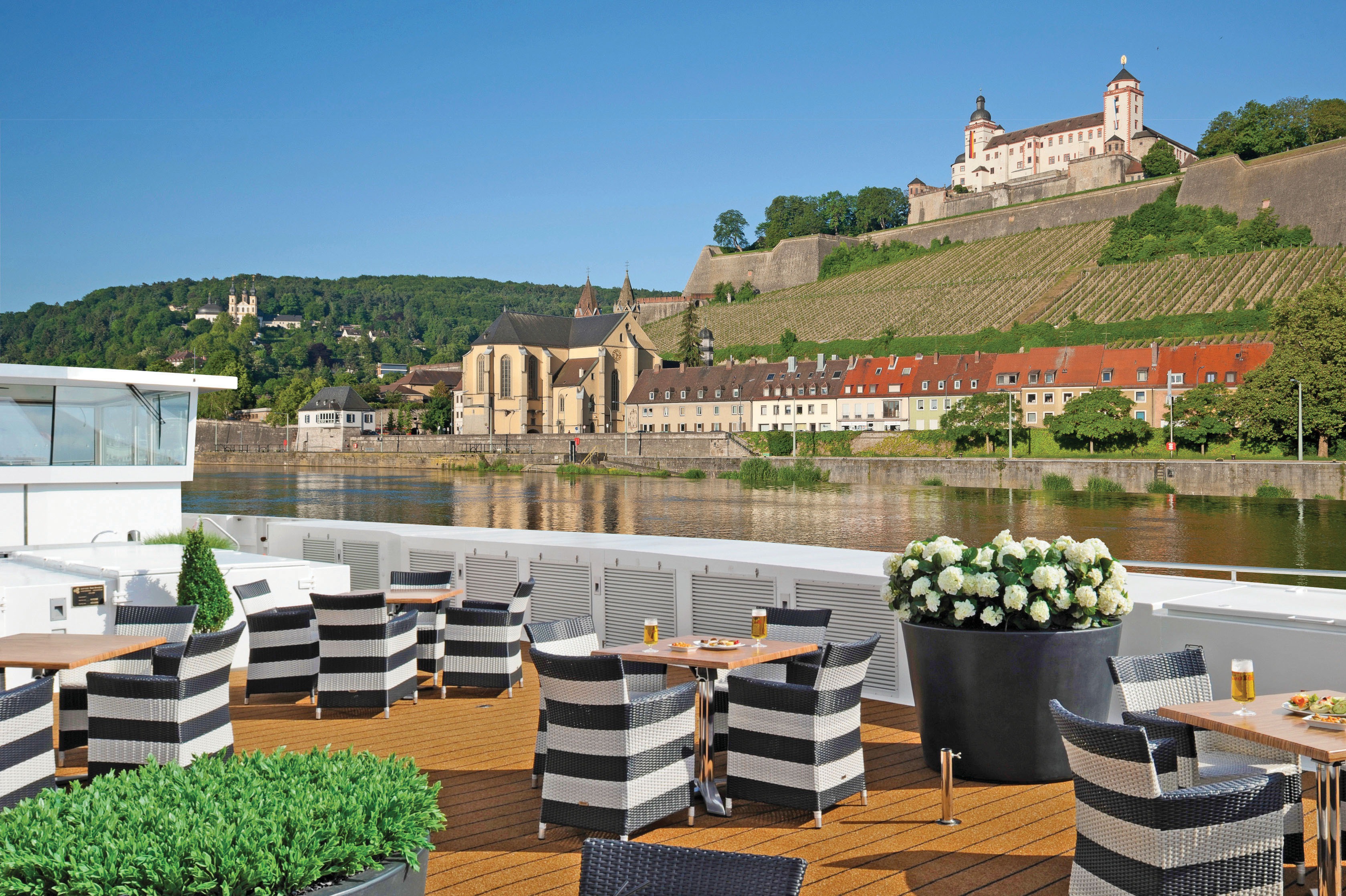 Scenic river cruises - Sun deck