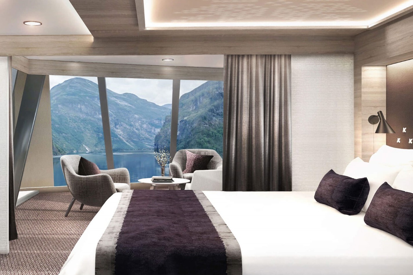 Hurtigruten - MS Maud - Corner Suite