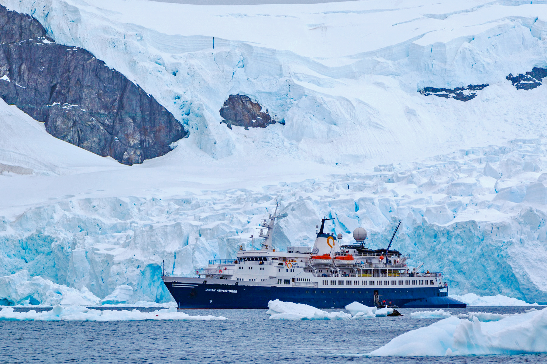 Quark Expeditions - Ocean Adventurer in Antarctica
