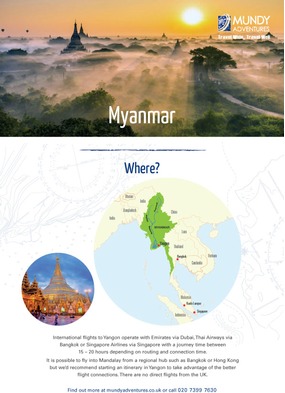 Mundy Adventures - Myanmar PDF Guide