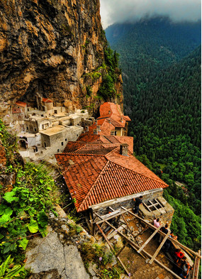 Sumela monastery, a highlight of some of the best Black Sea cruises