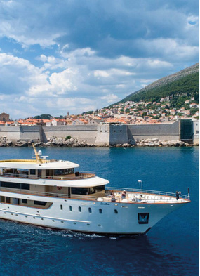 New boutique cruise ship MS Swallow in Croatia