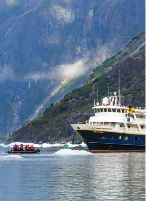 Lindblad Expeditions in Alaska, one of several cruise options to choose from