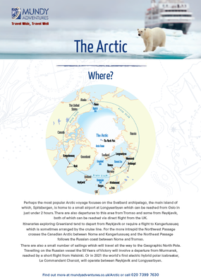 Mundy Adventures Arctic Guide 2020