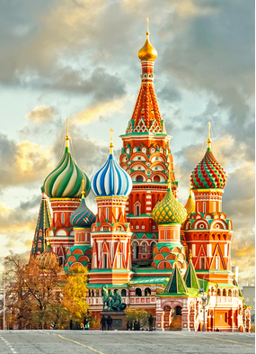 Red Square and St Basil's in Moscow, one of the highlights of a Russia cruise