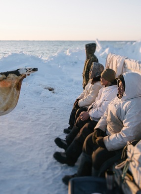 An image from the British Museum's Arctic: Culture and Climate exhibition