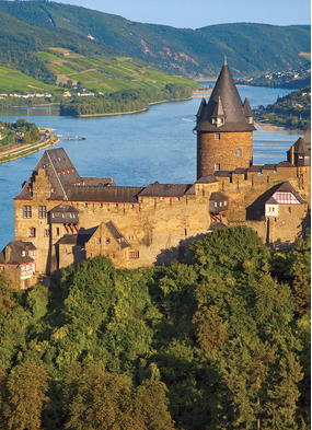 A Scenic river cruise on the Rhine