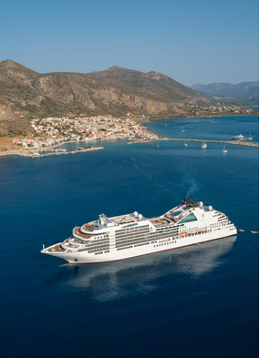 Seabourn Ovation in the Greek islands