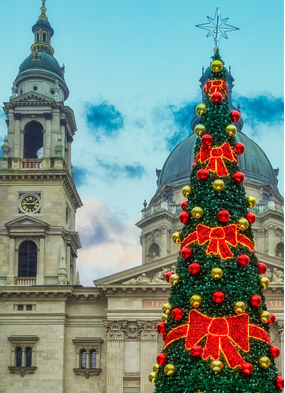 Christmas markets in Budapest, a highlight of an AmaWaterways Danube cruise