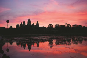 Sunset at Angkor Wat