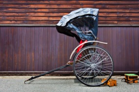 Japanese rickshaw