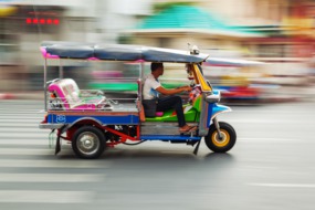 Tuk tuk in Bangkok