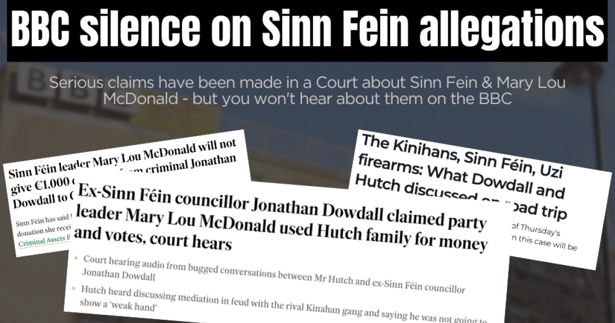 Campbell questions BBC silence on Sinn Fein allegations DUP