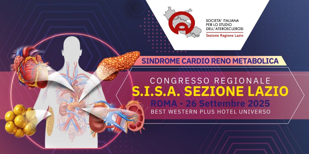 APERTURA ISCRIZIONI CONGRESSO REGIONALE S.I.S.A. SEZIONE LAZIO - ROMA 26 SETTEMBRE 2025