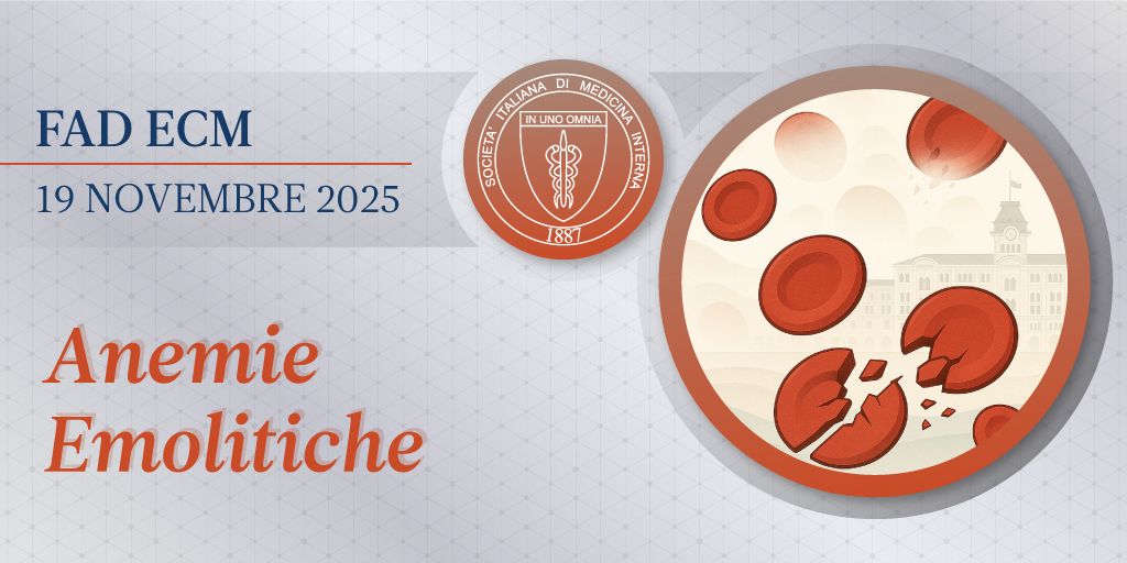 APERTURA ISCRIZIONI CORSO SIMI FAD SINCRONA "ANEMIE EMOLITICHE" 19 NOVEMBRE 2025