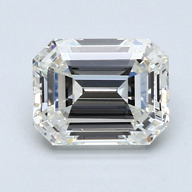 1.23 ct Emerald Cut Natural Diamond : I / VVS2