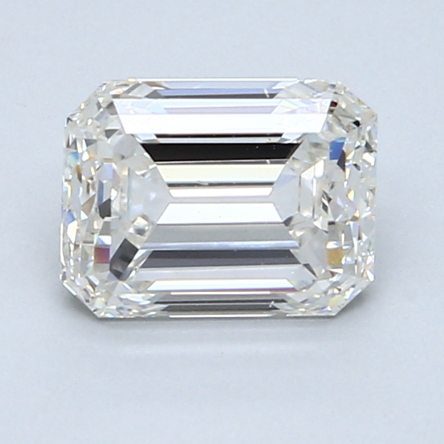 1.70 ct Emerald Cut Natural Diamond : I / VS2