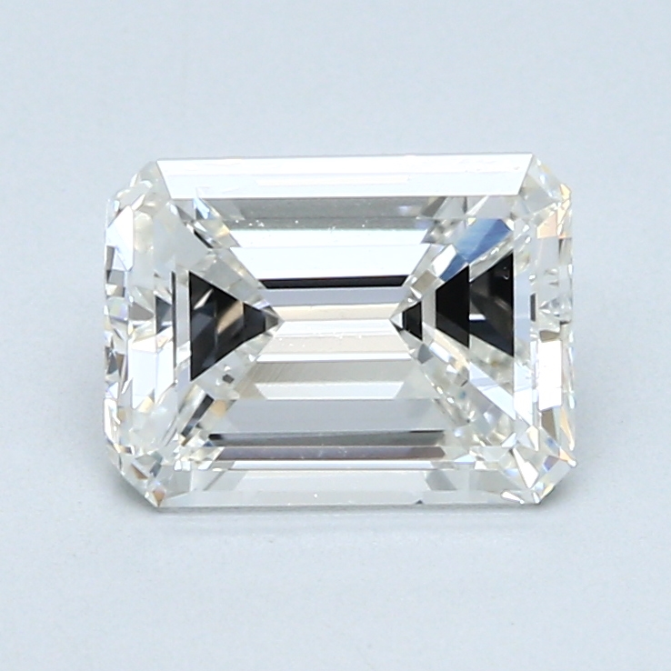 1.70 ct Emerald Cut Natural Diamond : G / SI1