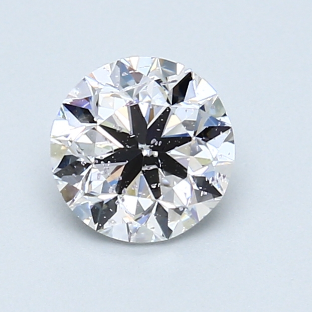 1.00 ct Round Natural Diamond : D / I1