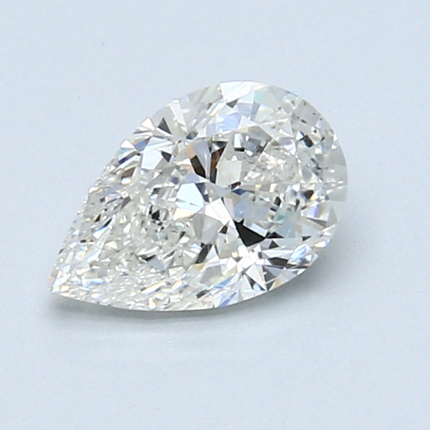 0.90 ct Pear Shape Natural Diamond : H / SI2