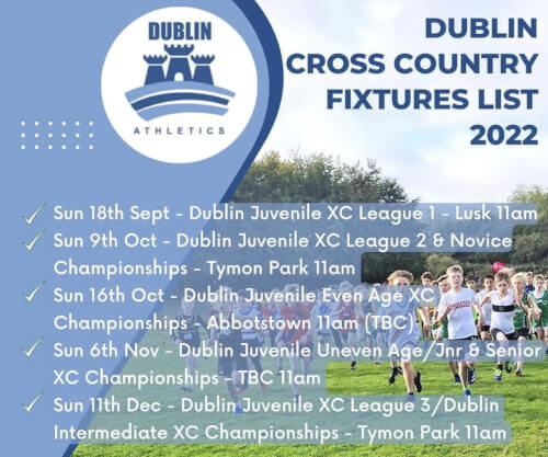 Dublin U19, Junior & Senior XC Champs