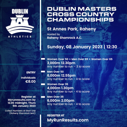 Dublin Masters XC Champs 2023