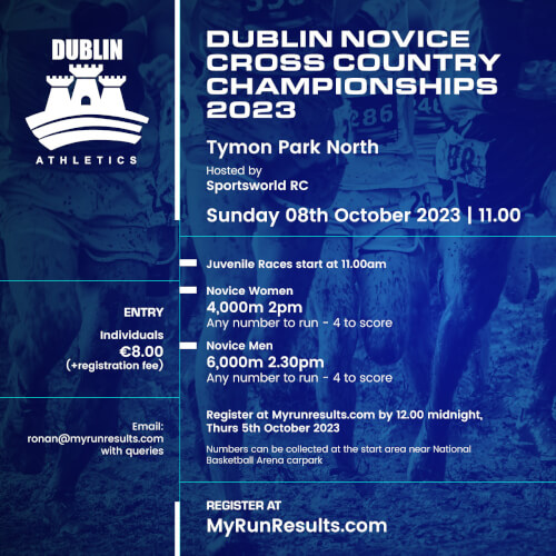 Dublin Uneven Age, Junior and Novice Cross County Championships