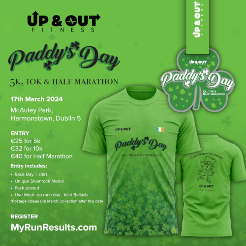 Paddy's Day 5k, 10k & Half Marathon