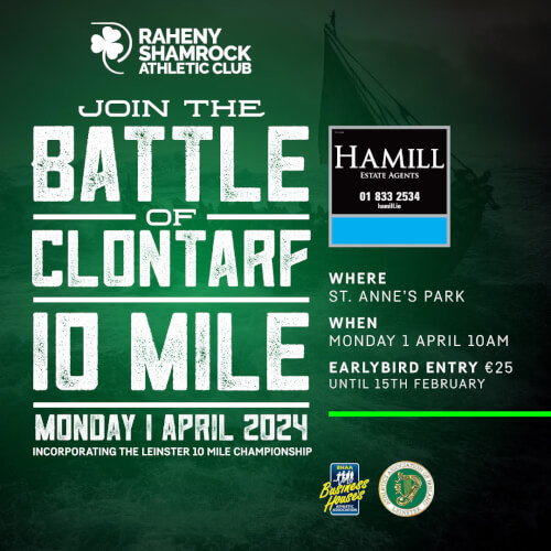 Battle of Clontarf 10 Mile Leinster Championships