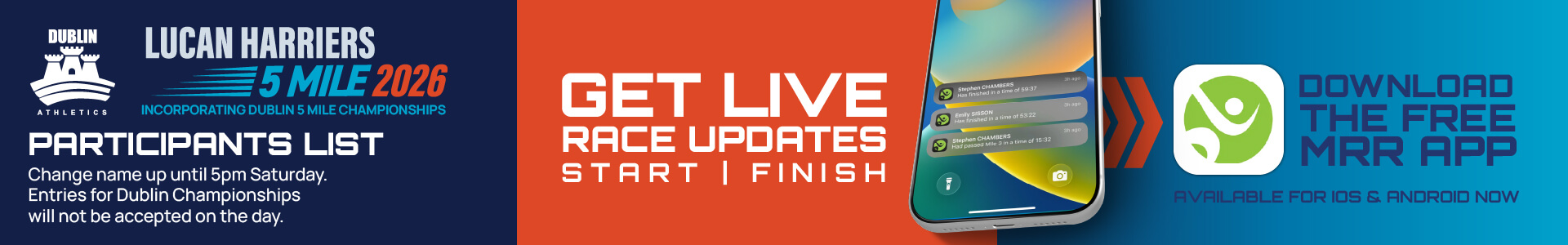 Event banner