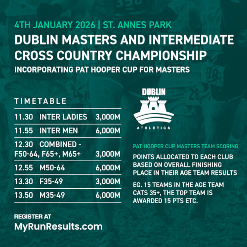 Dublin Inter & Masters XC Champs 2026