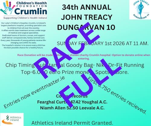 John Treacy Dungarvan 10 Mile