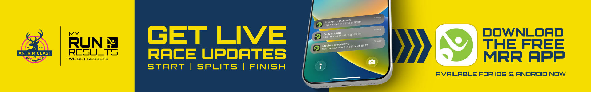 Event banner