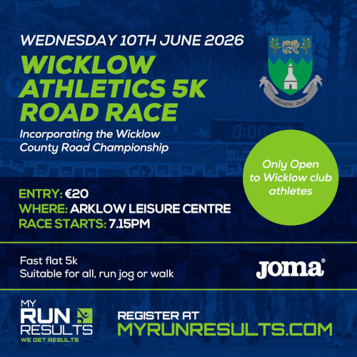 Athletics Wicklow 5k Championship 2026