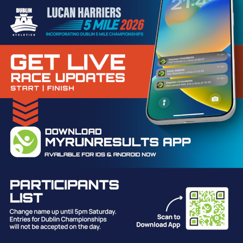 Lucan Harriers AC 5 Mile & Dub Champs