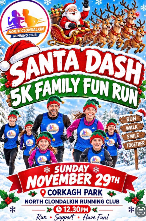 North Clondalkin RC Santa Dash 5K - Clondalkin