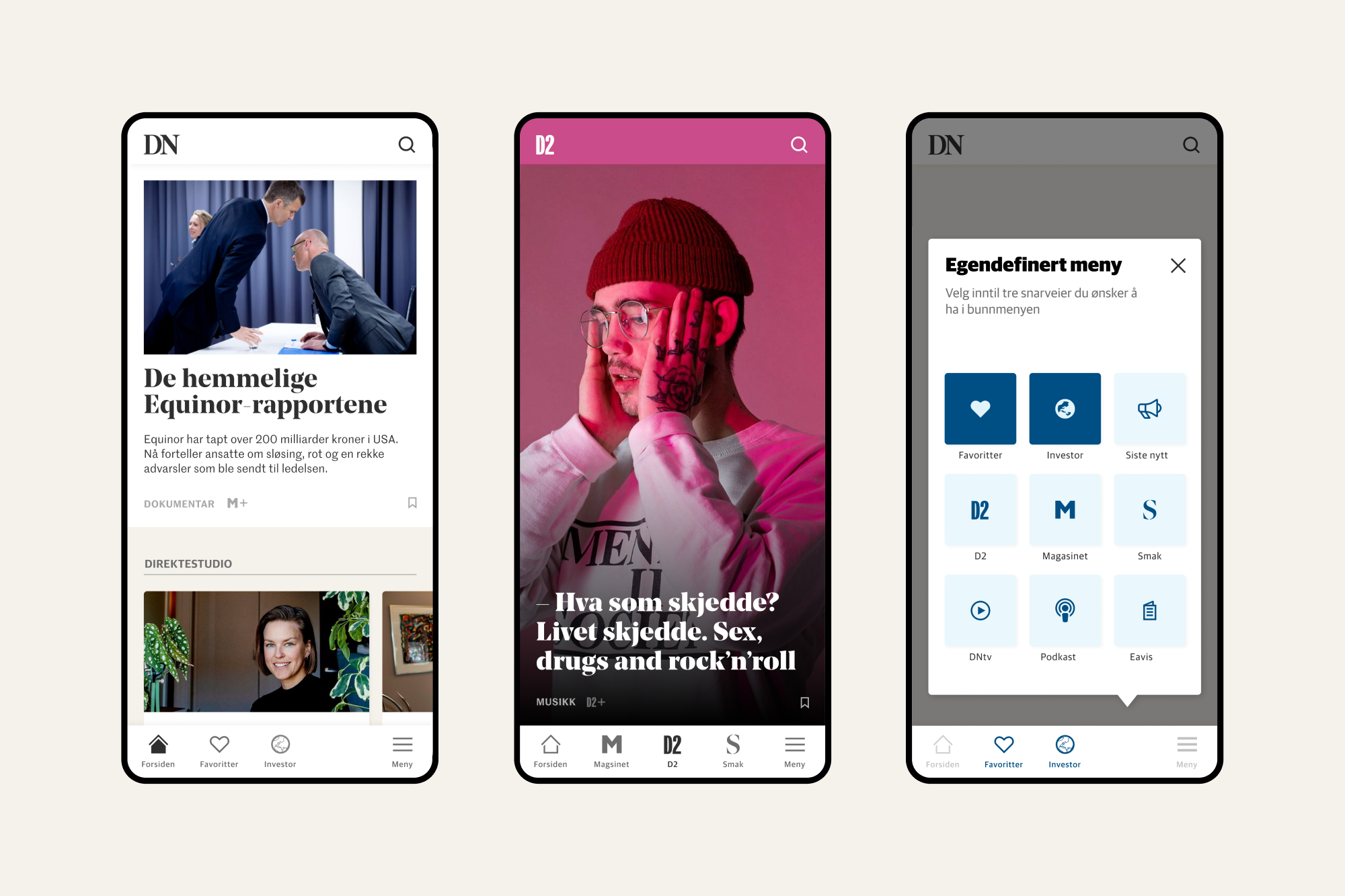 Dagens Næringsliv sin nye app