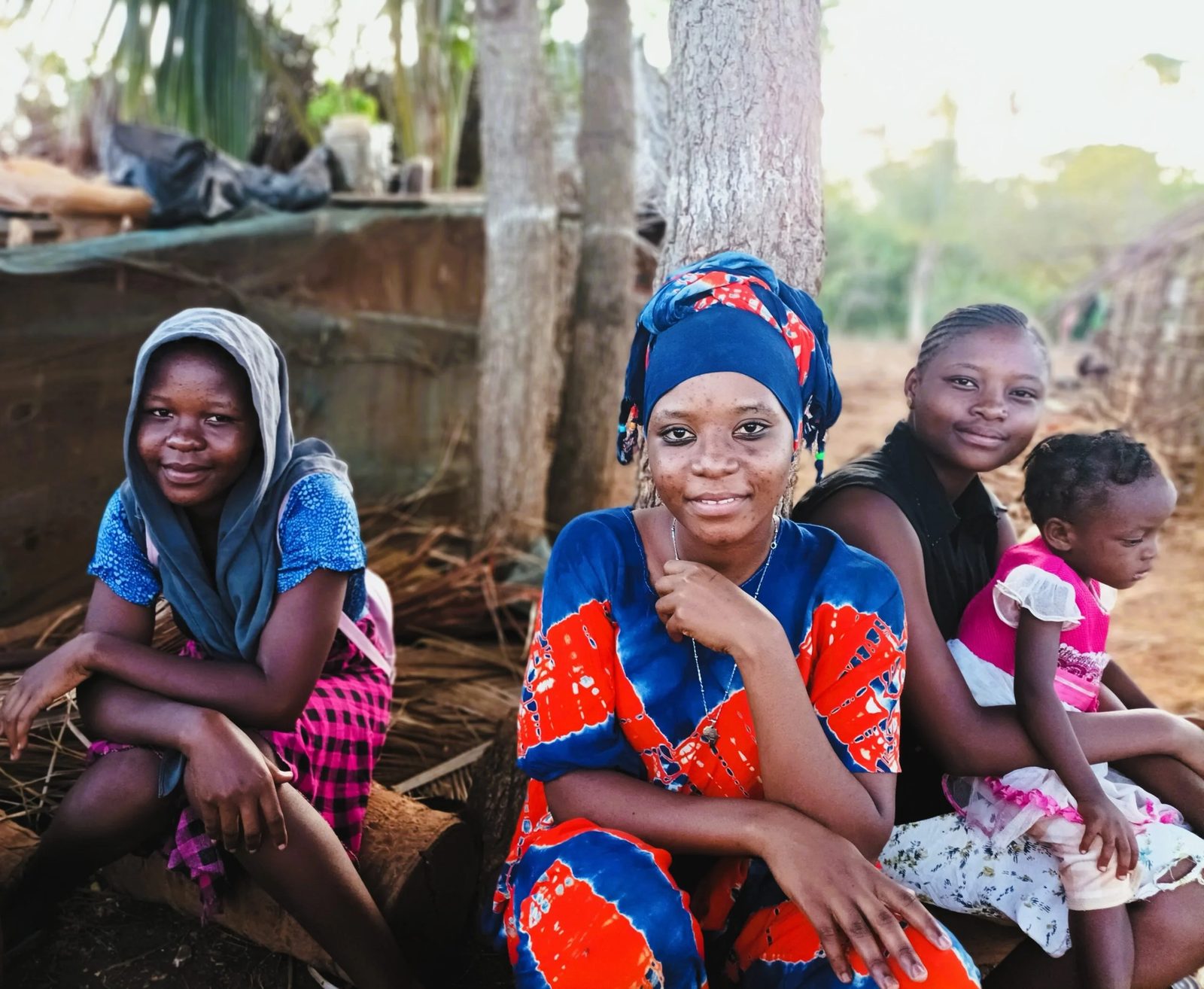 Young women supported by the WONDER Foundation.