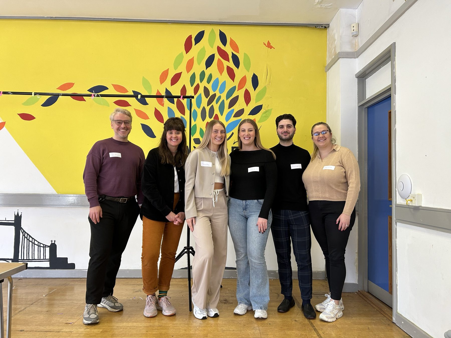 The 1st Formations team at a WONDER Foundation event.
