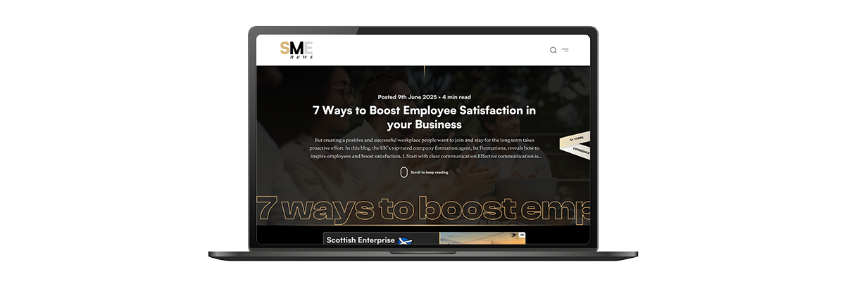 7 Ways to Boost Employee Satisfaction in your Business thumbnail.